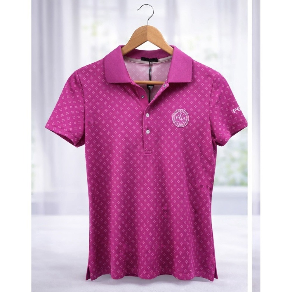 New RLX‎ Ralph Lauren Tailored Fit PGA Embroidery Golf Polo UPF Performance XS